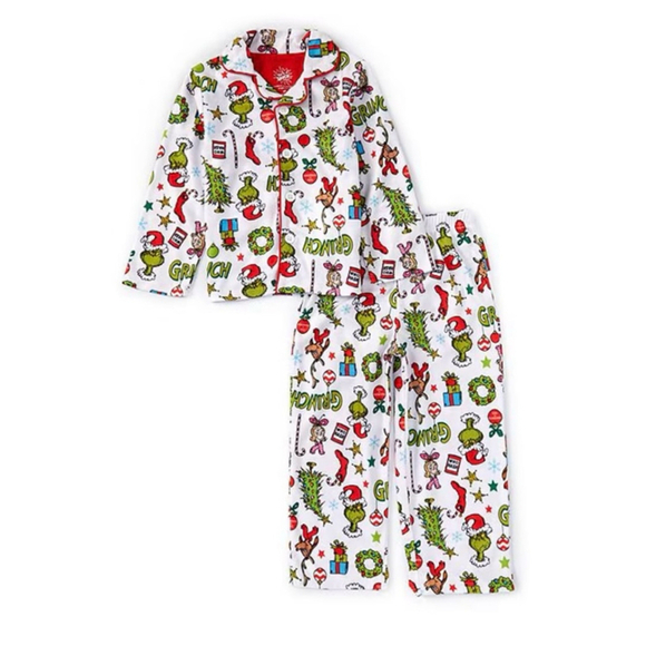 NWT GRINCH PJ SET - Picture 2 of 6